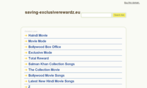 Saving-exclusiverewardz.eu thumbnail