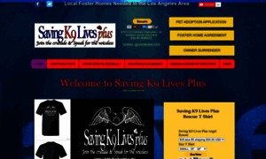 Savingk9livesplus.org thumbnail