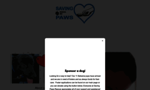 Savingpawsrescue.org thumbnail