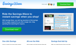Savings-wave.com thumbnail