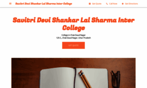 Savitri-devi-shankar-lal-sharma-inter-college.business.site thumbnail