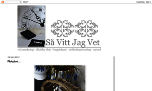 Savittjagvetblogg.blogspot.com thumbnail