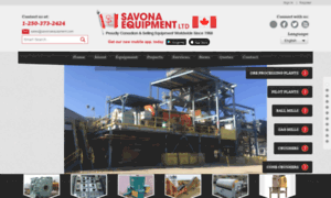 Savonaequipment.com thumbnail