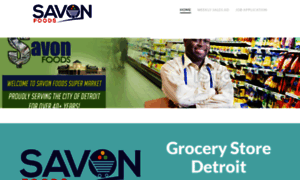 Savonfoodssupermarket.com thumbnail