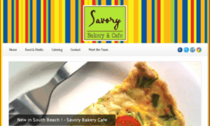 Savorybakerycafe.com thumbnail