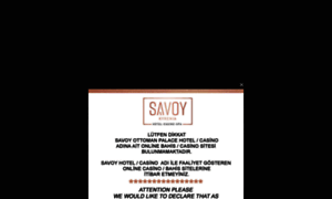 Savoy.com.tr thumbnail