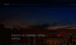 Savoylegrandhotelmarrakech.com thumbnail