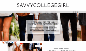 Savvycollegegirl.com thumbnail