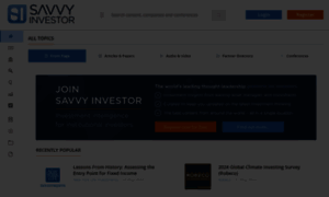 Savvyinvestor.net thumbnail