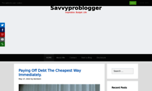 Savvyproblogger.com thumbnail