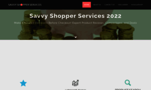 Savvyshopperservices.com thumbnail