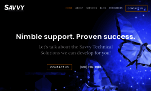 Savvytechnicalsolutions.com thumbnail