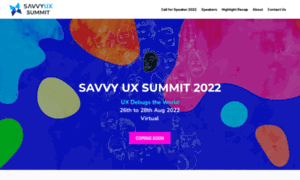 Savvyuxsummit.com thumbnail