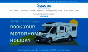 Saxonsmotorhomes.co.uk thumbnail