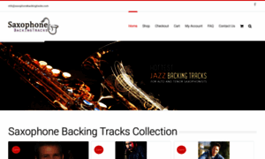 Saxophonebackingtracks.com thumbnail