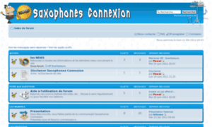 Saxophones-connexion.com thumbnail