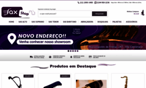 Saxshop.com.br thumbnail