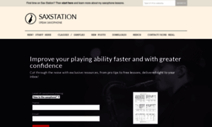 Saxstation.com thumbnail