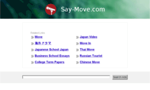 Say-move.com thumbnail