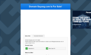 Sayang.com thumbnail