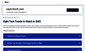Sayerstech.com thumbnail