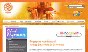 Sayes.science.edu.sg thumbnail