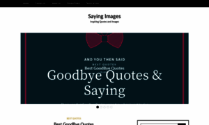 Sayingimages.website thumbnail