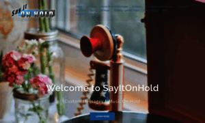 Sayitonhold.com thumbnail