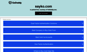 Sayko.com thumbnail