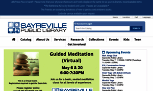 Sayrevillelibrary.org thumbnail