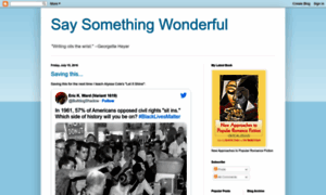 Saysomethingwonderful.blogspot.com thumbnail