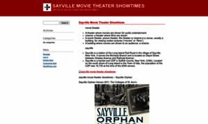 Sayvillemovietheatershowtimeslcy.wordpress.com thumbnail