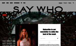 Saywho.co.uk thumbnail