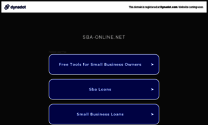 Sba-online.net thumbnail