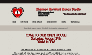 Sbdancestudio.com thumbnail