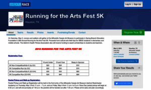 Sbefrunningforthearts.itsyourrace.com thumbnail