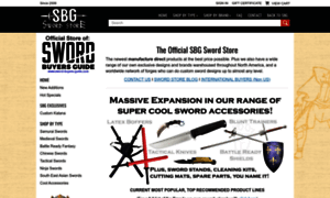 Sbg-sword-store.sword-buyers-guide.com thumbnail