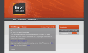 Sbot-manager.net thumbnail