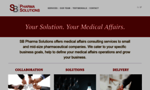 Sbpharmasolutions.com thumbnail