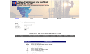 Sbu.lpjk-dkijakarta.or.id thumbnail