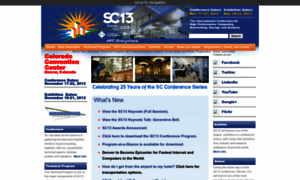 Sc13.supercomputing.org thumbnail