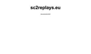 Sc2replays.eu thumbnail