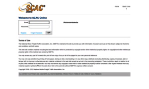Scaconline.nmfta.org thumbnail