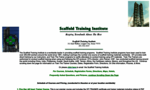 Scaffoldtraining.com thumbnail