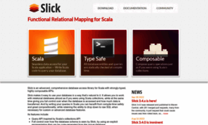 Scala-slick.org thumbnail