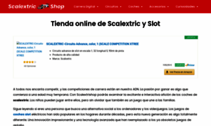 Scalextricshop.es thumbnail