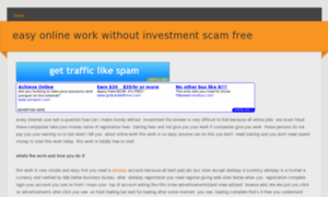 Scamfreeonlinejobs.weebly.com thumbnail