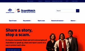 Scamwatch.gov.au thumbnail