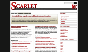 Scarlet.unl.edu thumbnail