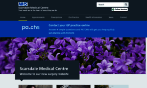 Scarsdalemedicalcentre.nhs.uk thumbnail